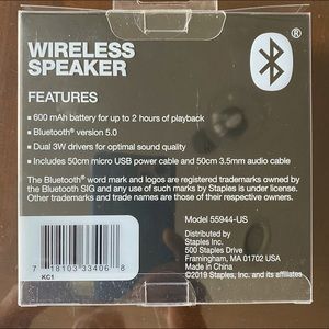 Wireless Speaker